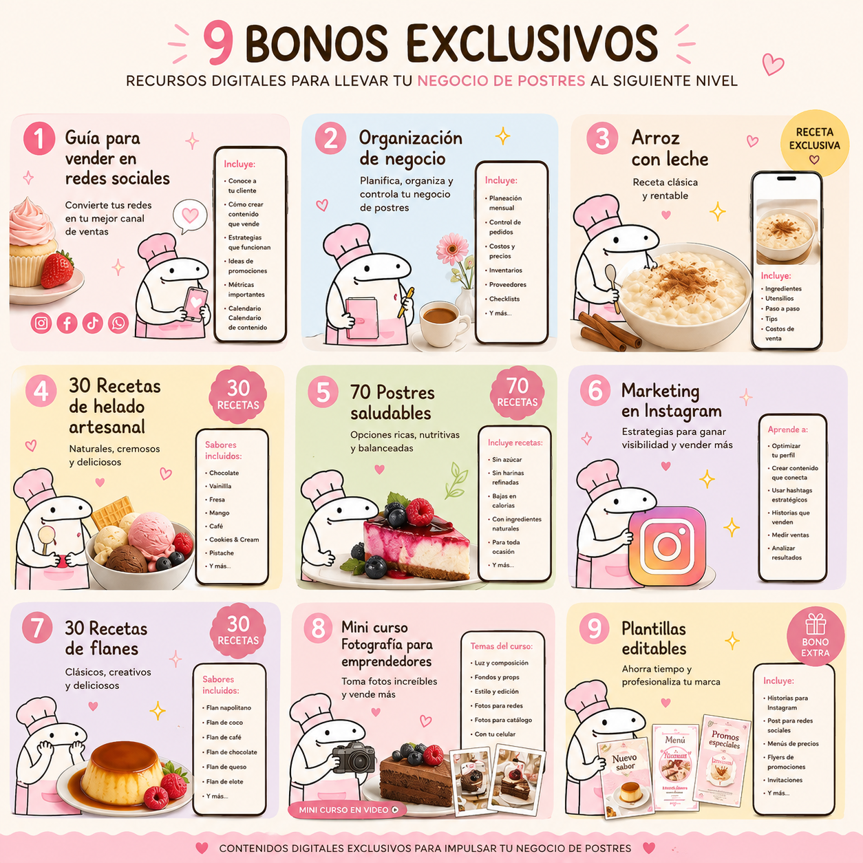 Pack de bonos digitales incluidos